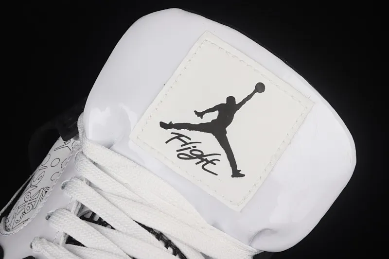 All categories Air Jordan Jordan series basketball shoes Air Jordan 4 Air Jordan 4 Retro GS "Light Smoke Grey" AJ4 Joe 4 Patent Leather Manuscript DC4101-100